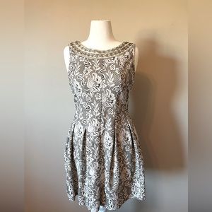 Zara Basics size XL beaded cocktail dress